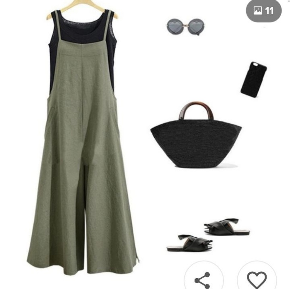 Cute & Comfy Overall Bib Pants - Picture 3 of 5